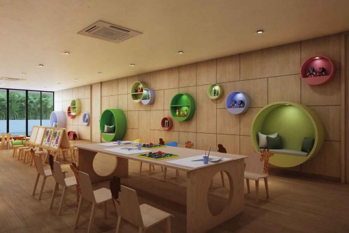 PS Vaanya 3 BHK 1464 sqft flat for sale at Newtown